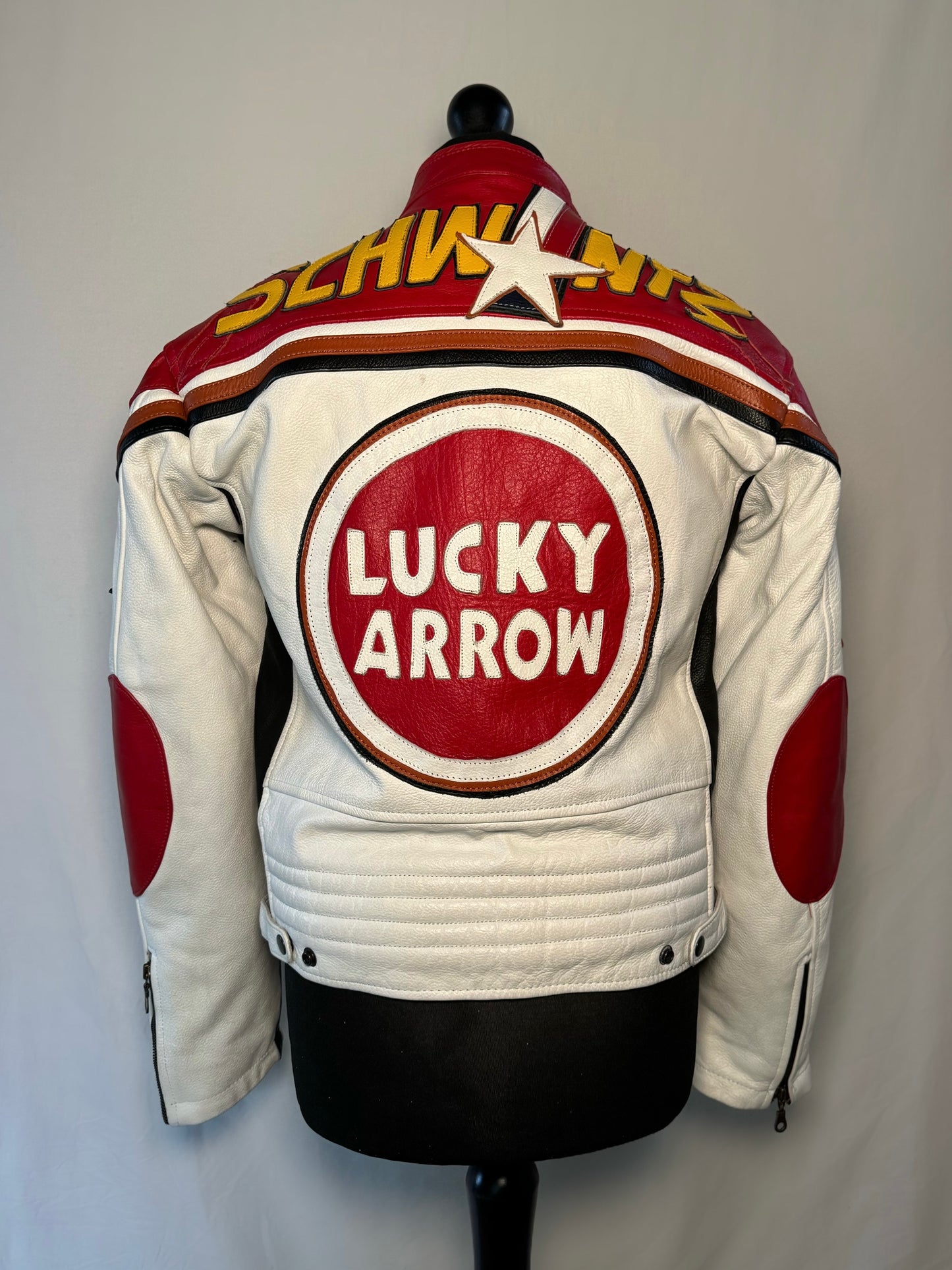 Vintage Lucky Arrow Racing Jacket Size Medium