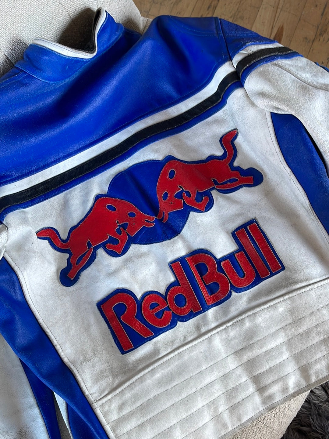 Blue & White Redbull Racer Jacket Unisex