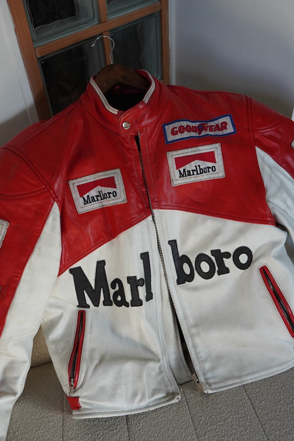 Marlboro Red Leather Jacket Unisex