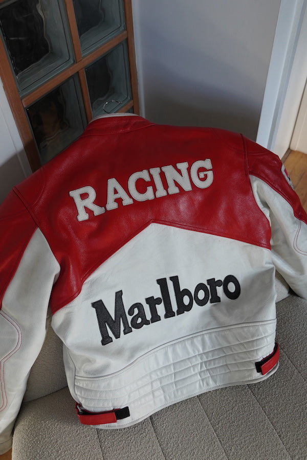 Marlboro Red Leather Jacket Unisex