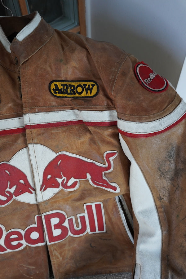 Brown Redbull Racer Jacket Unisex