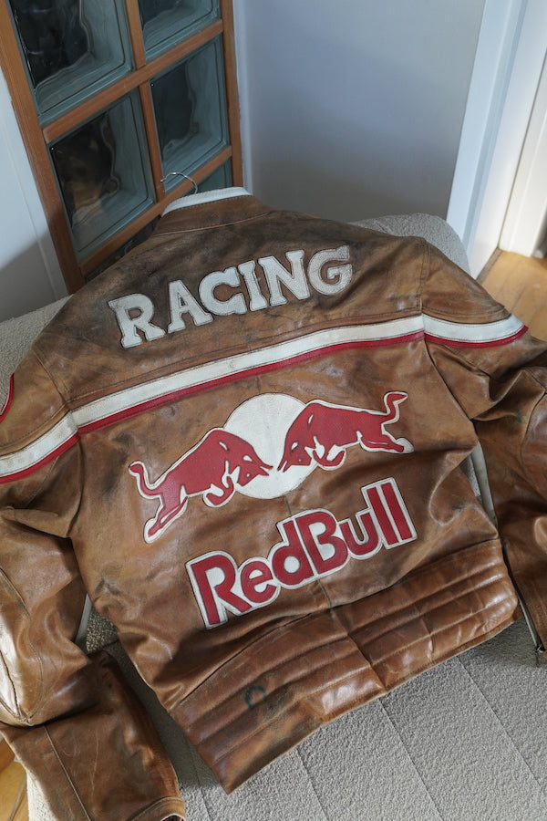 Brown Redbull Racer Jacket Unisex