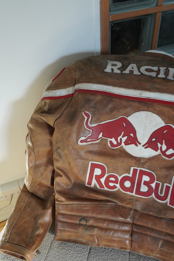 Brown Redbull Racer Jacket Unisex