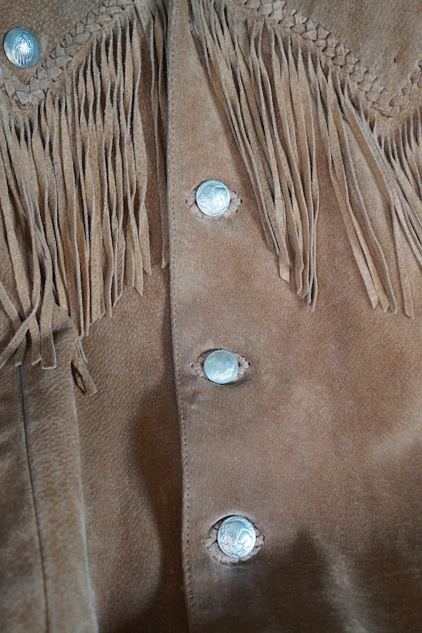 The Brown Suede Bull Tassel Unisex