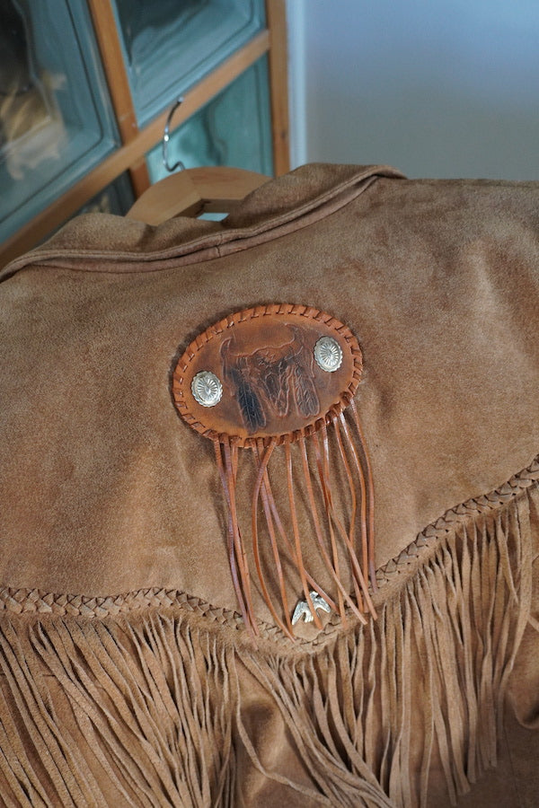 The Brown Suede Bull Tassel Unisex